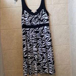 Micheal Kors zebra print dress